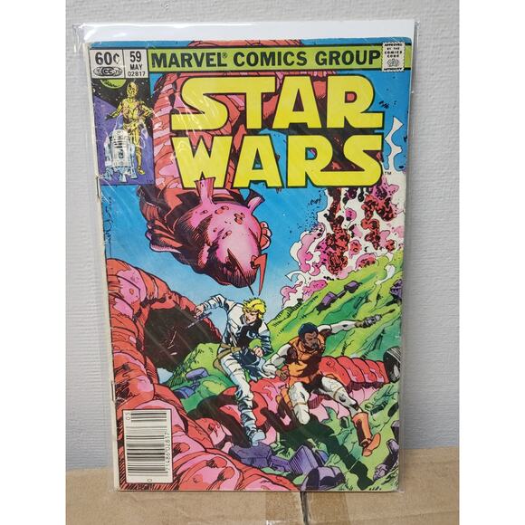 Star Wars #59 1982 NEWSSTAND 1st app of Orion Ferret FAIR/GOOD Lando Calrissian - Picture 1 of 7